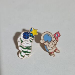 Astronaut Enamel Pin Set